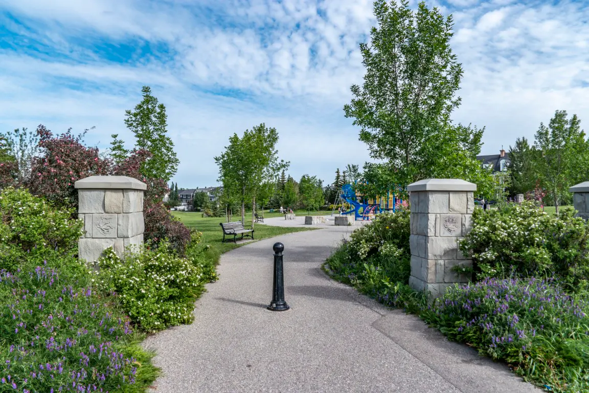 Garrison Woods community in Calgary